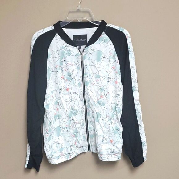 SANCTUARY Floral Bomber Jacket - Size Small - Picture 1 of 7